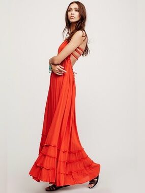 Free People ExtraTropical Maxi dress size Medium